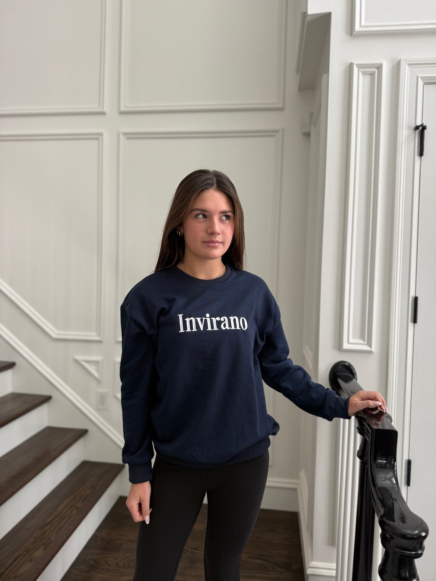 Navy Blue Crewneck