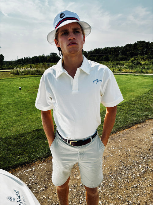 Legacy White Polo