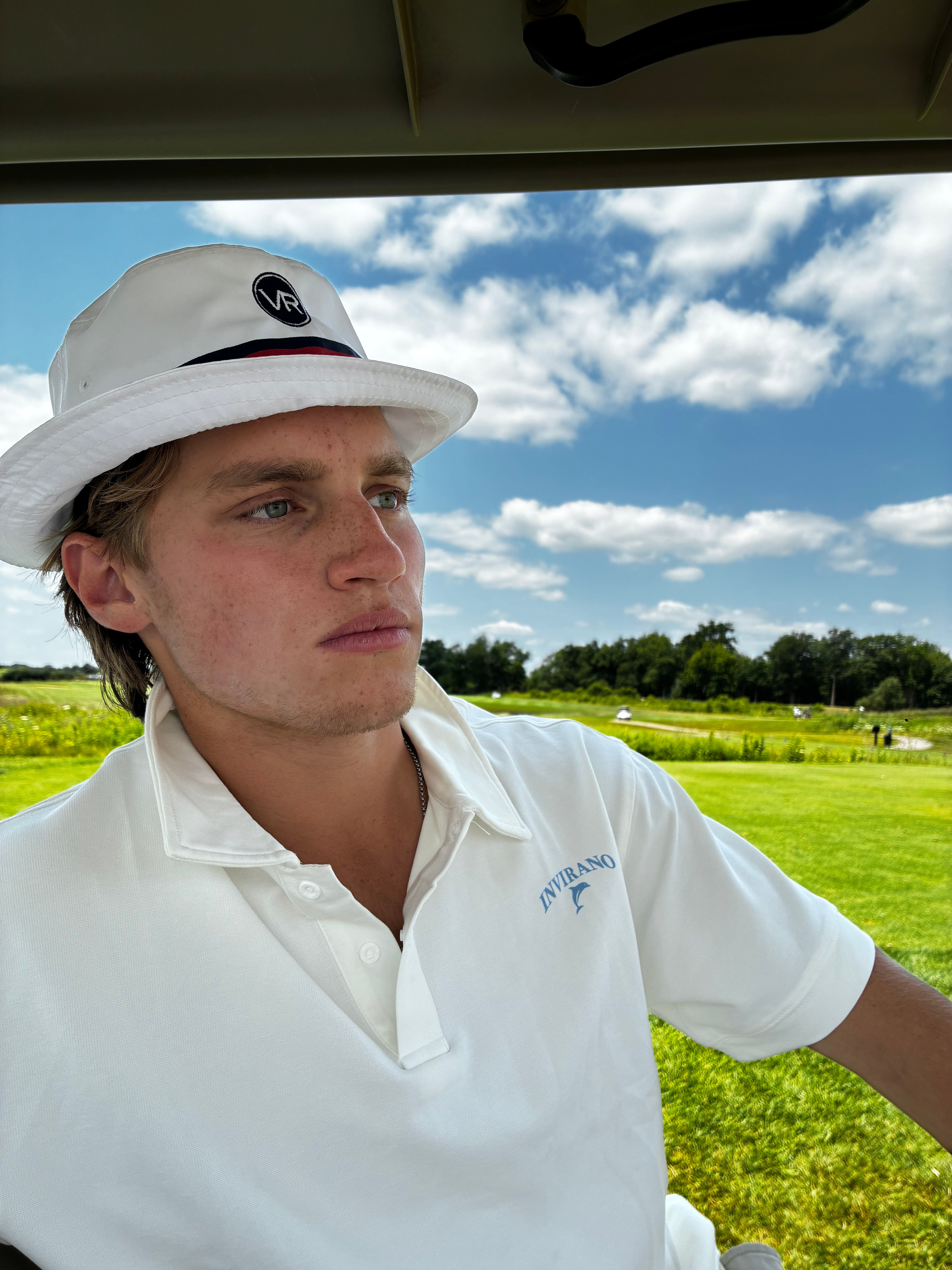 Legacy White Polo