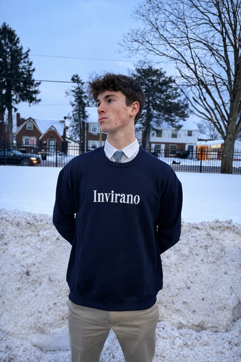 Navy Crewneck FINAL SALE