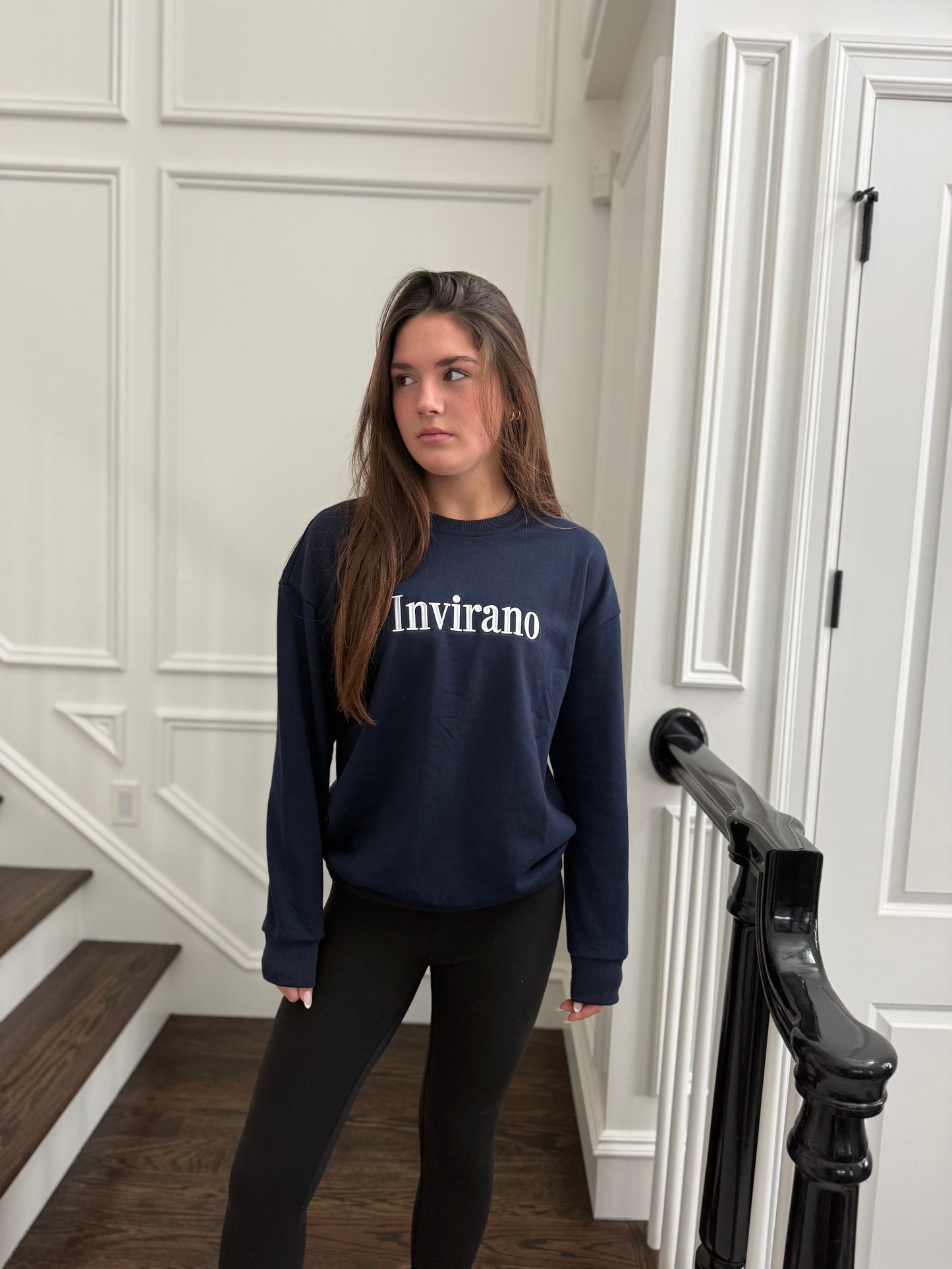 Navy Blue Crewneck