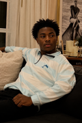 Blue Striped Quarter-Zip Final Sale