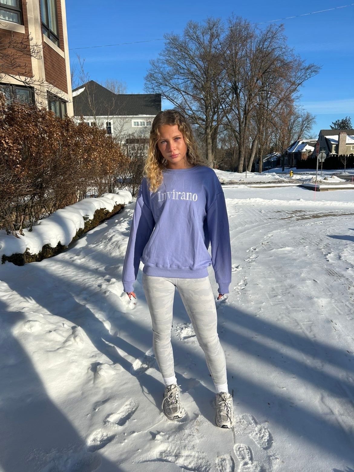 Lavender Crewneck FINAL SALE